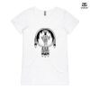 ASColour Ladies 'Bevel' V-Neck Tshirt Thumbnail