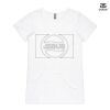 ASColour Ladies 'Bevel' V-Neck Tshirt Thumbnail