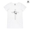 ASColour Ladies 'Bevel' V-Neck Tshirt Thumbnail