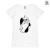 ASColour Ladies 'Bevel' V-Neck Tshirt Thumbnail