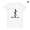 ASColour Ladies 'Bevel' V-Neck Tshirt Thumbnail