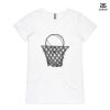 ASColour Ladies 'Bevel' V-Neck Tshirt Thumbnail