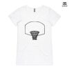 ASColour Ladies 'Bevel' V-Neck Tshirt Thumbnail