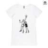 ASColour Ladies 'Bevel' V-Neck Tshirt Thumbnail