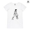 ASColour Ladies 'Bevel' V-Neck Tshirt Thumbnail
