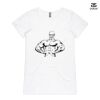 ASColour Ladies 'Bevel' V-Neck Tshirt Thumbnail