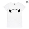 ASColour Ladies 'Bevel' V-Neck Tshirt Thumbnail