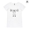 ASColour Ladies 'Bevel' V-Neck Tshirt Thumbnail