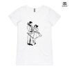 ASColour Ladies 'Bevel' V-Neck Tshirt Thumbnail