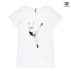 ASColour Ladies 'Bevel' V-Neck Tshirt Thumbnail