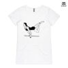 ASColour Ladies 'Bevel' V-Neck Tshirt Thumbnail