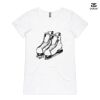 ASColour Ladies 'Bevel' V-Neck Tshirt Thumbnail