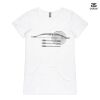 ASColour Ladies 'Bevel' V-Neck Tshirt Thumbnail