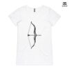 ASColour Ladies 'Bevel' V-Neck Tshirt Thumbnail