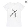 ASColour Ladies 'Bevel' V-Neck Tshirt Thumbnail