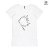 ASColour Ladies 'Bevel' V-Neck Tshirt Thumbnail
