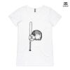 ASColour Ladies 'Bevel' V-Neck Tshirt Thumbnail