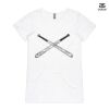 ASColour Ladies 'Bevel' V-Neck Tshirt Thumbnail