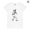 ASColour Ladies 'Bevel' V-Neck Tshirt Thumbnail