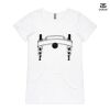 ASColour Ladies 'Bevel' V-Neck Tshirt Thumbnail