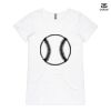 ASColour Ladies 'Bevel' V-Neck Tshirt Thumbnail
