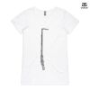 ASColour Ladies 'Bevel' V-Neck Tshirt Thumbnail