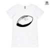 ASColour Ladies 'Bevel' V-Neck Tshirt Thumbnail