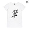 ASColour Ladies 'Bevel' V-Neck Tshirt Thumbnail