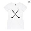 ASColour Ladies 'Bevel' V-Neck Tshirt Thumbnail
