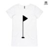 ASColour Ladies 'Bevel' V-Neck Tshirt Thumbnail