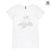 ASColour Ladies 'Bevel' V-Neck Tshirt Thumbnail