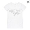 ASColour Ladies 'Bevel' V-Neck Tshirt Thumbnail
