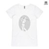 ASColour Ladies 'Bevel' V-Neck Tshirt Thumbnail