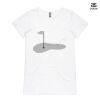 ASColour Ladies 'Bevel' V-Neck Tshirt Thumbnail