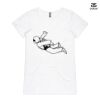 ASColour Ladies 'Bevel' V-Neck Tshirt Thumbnail