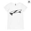 ASColour Ladies 'Bevel' V-Neck Tshirt Thumbnail