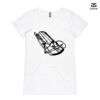 ASColour Ladies 'Bevel' V-Neck Tshirt Thumbnail