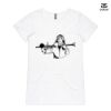 ASColour Ladies 'Bevel' V-Neck Tshirt Thumbnail
