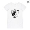 ASColour Ladies 'Bevel' V-Neck Tshirt Thumbnail