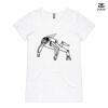 ASColour Ladies 'Bevel' V-Neck Tshirt Thumbnail