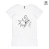 ASColour Ladies 'Bevel' V-Neck Tshirt Thumbnail