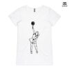 ASColour Ladies 'Bevel' V-Neck Tshirt Thumbnail