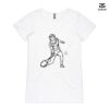 ASColour Ladies 'Bevel' V-Neck Tshirt Thumbnail