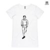 ASColour Ladies 'Bevel' V-Neck Tshirt Thumbnail