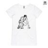 ASColour Ladies 'Bevel' V-Neck Tshirt Thumbnail