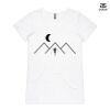 ASColour Ladies 'Bevel' V-Neck Tshirt Thumbnail