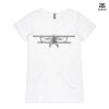 ASColour Ladies 'Bevel' V-Neck Tshirt Thumbnail