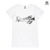 ASColour Ladies 'Bevel' V-Neck Tshirt Thumbnail