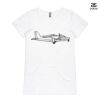 ASColour Ladies 'Bevel' V-Neck Tshirt Thumbnail