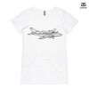 ASColour Ladies 'Bevel' V-Neck Tshirt Thumbnail